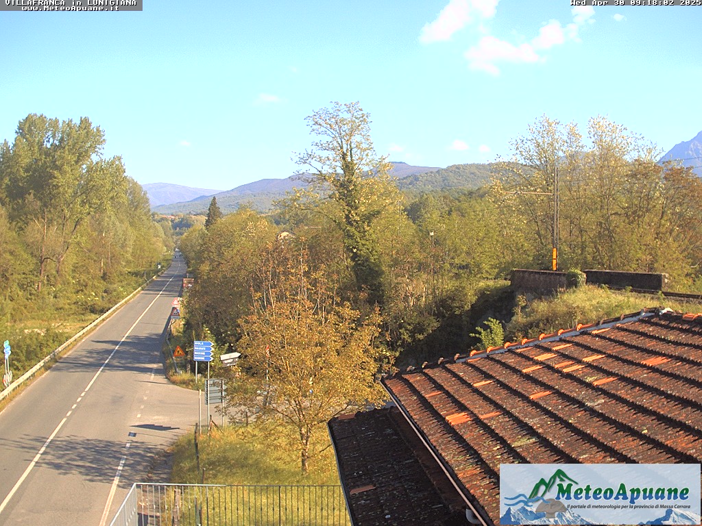 Webcam Villafranca in Lunigiana